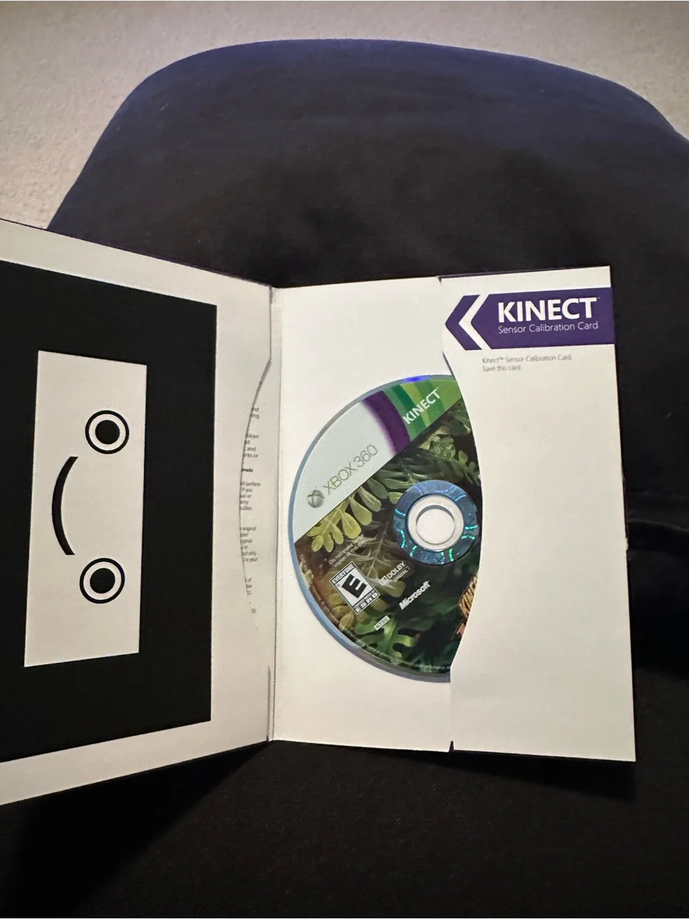 Microsoft Xbox 360 Game Cover - Purple and Green Accents
